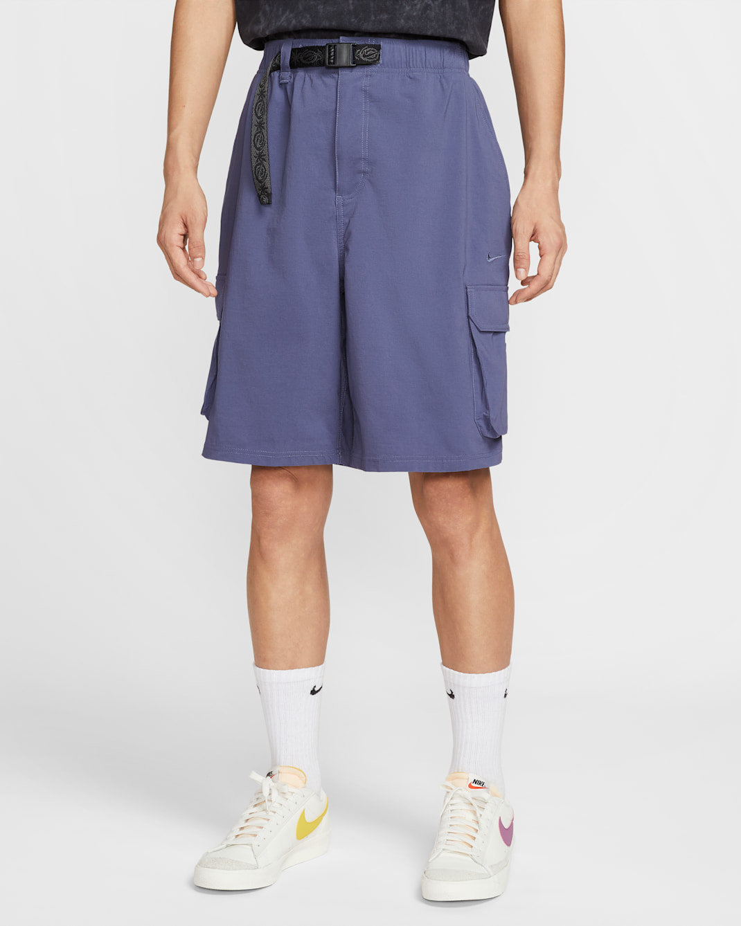 나이키 드라이 핏 카고 쇼츠 - 샌디드 퍼플