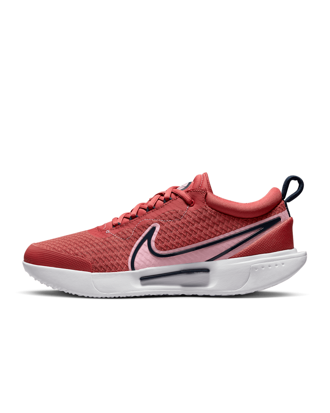 NikeCourt Air Zoom Pro Women's Hard Court Tennis Shoes - Adobe/Obsidian/White/Medium Soft Pink