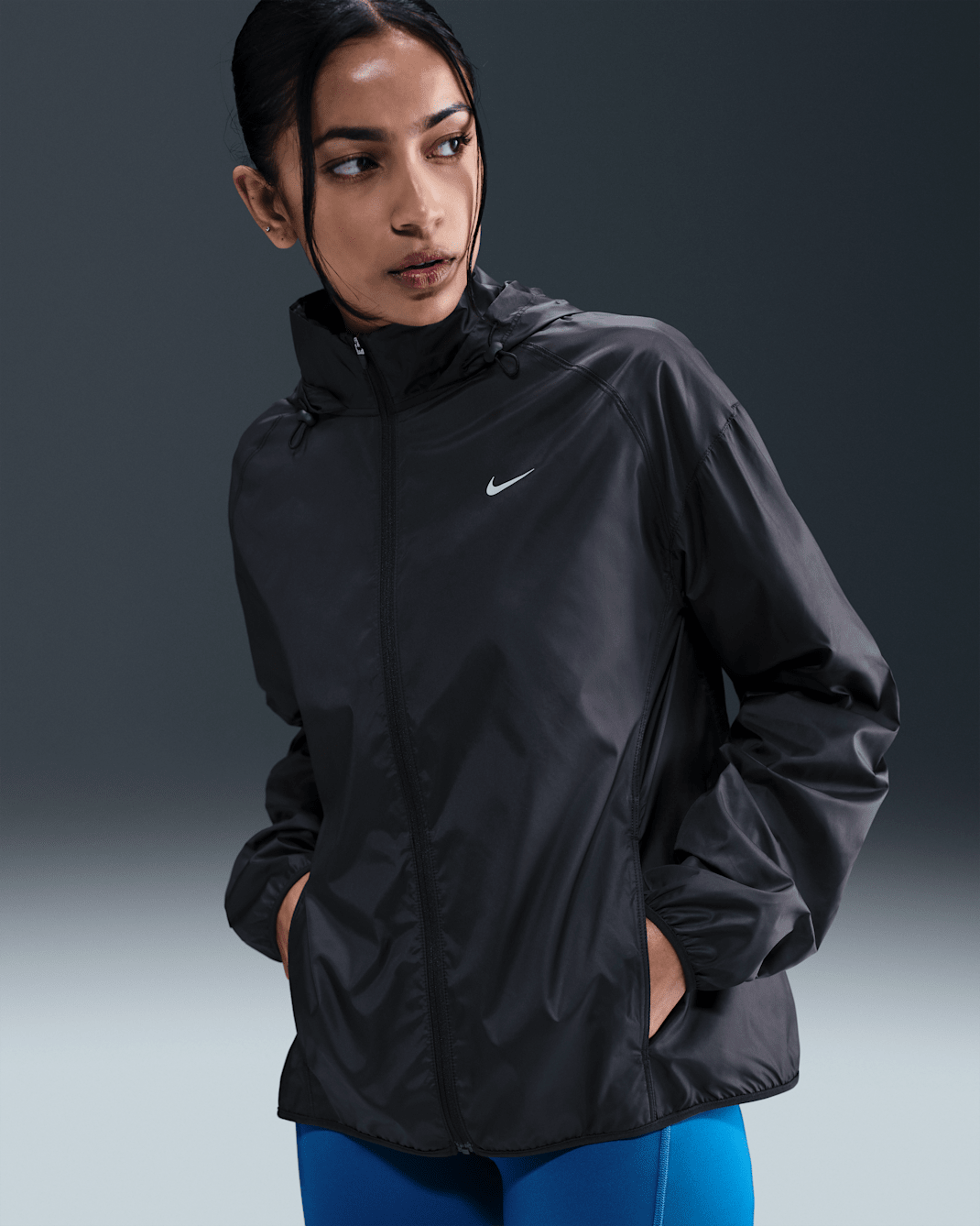 Nike Tempo Women's Repel Running Jacket - Black