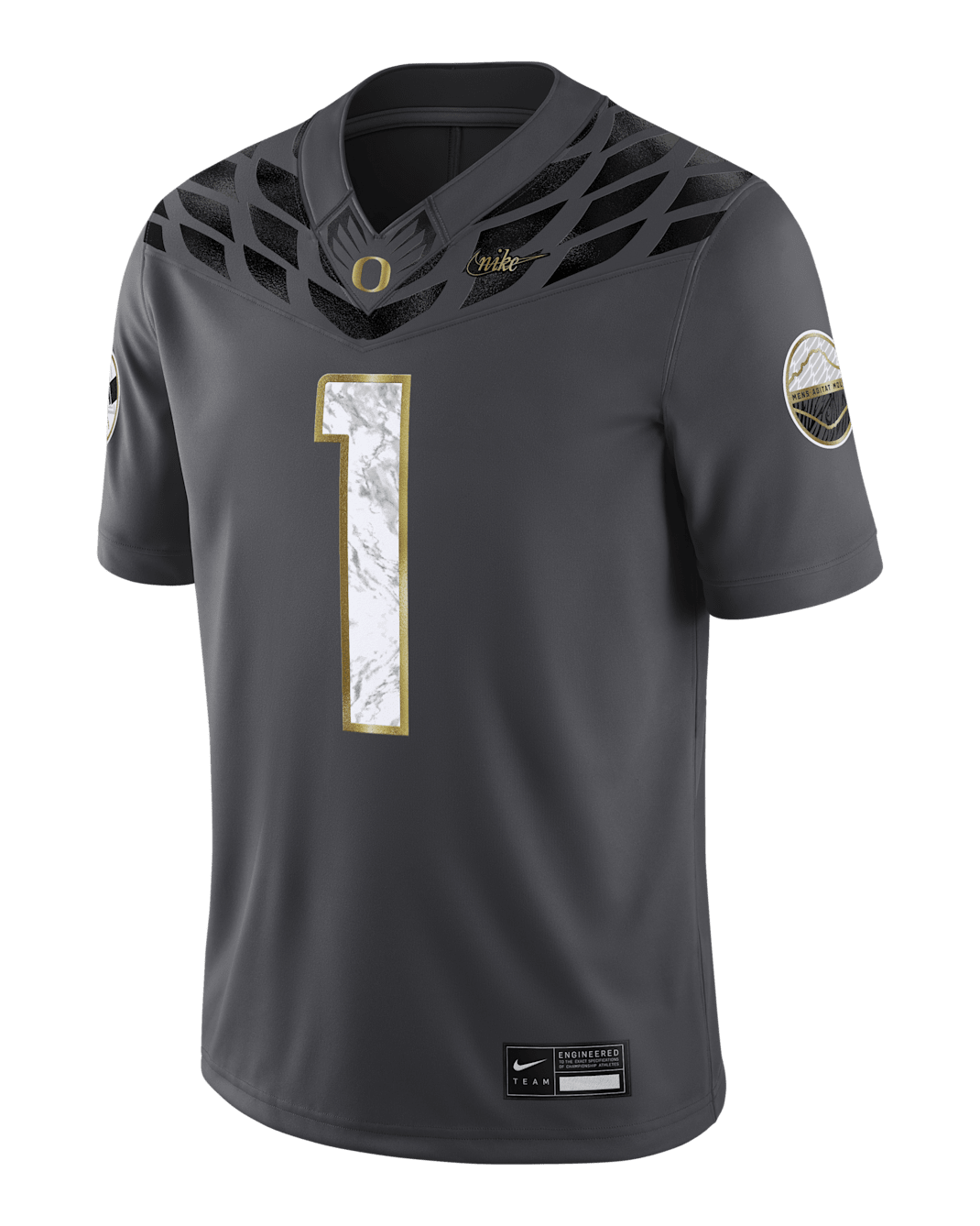 Oregon Men’s Nike Dri-FIT College Game Jersey - Black