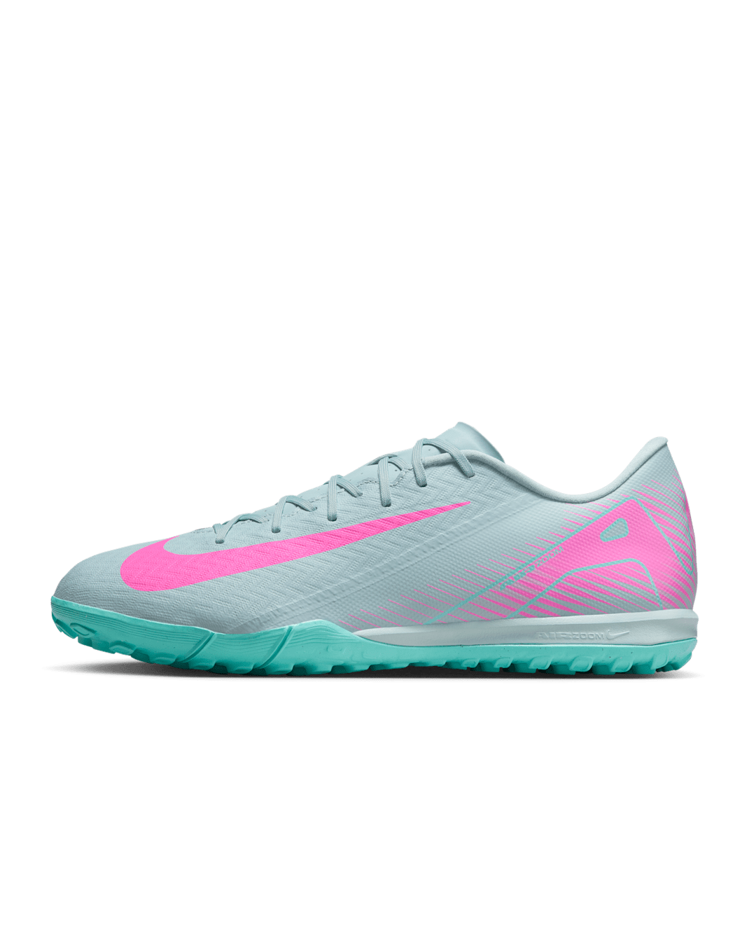Nike Mercurial Vapor 16 Academy Turf Low-Top Football Shoes - Ocean Cube/Pink Blast