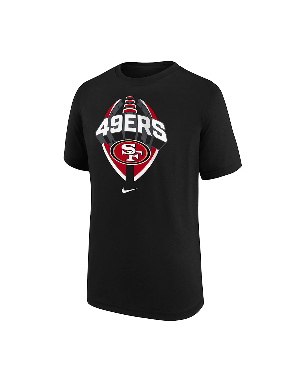 Playera Nike Dri-FIT de la NFL para niños talla grande San Francisco 49ers Legend Icon - Negro
