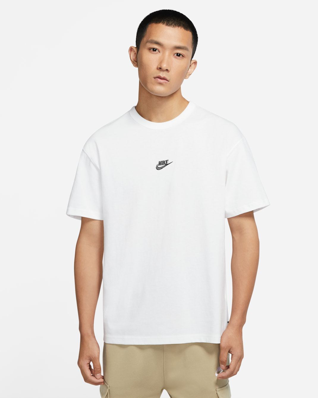 Nike Sportswear Premium Essentials Men's T-Shirt - White/White