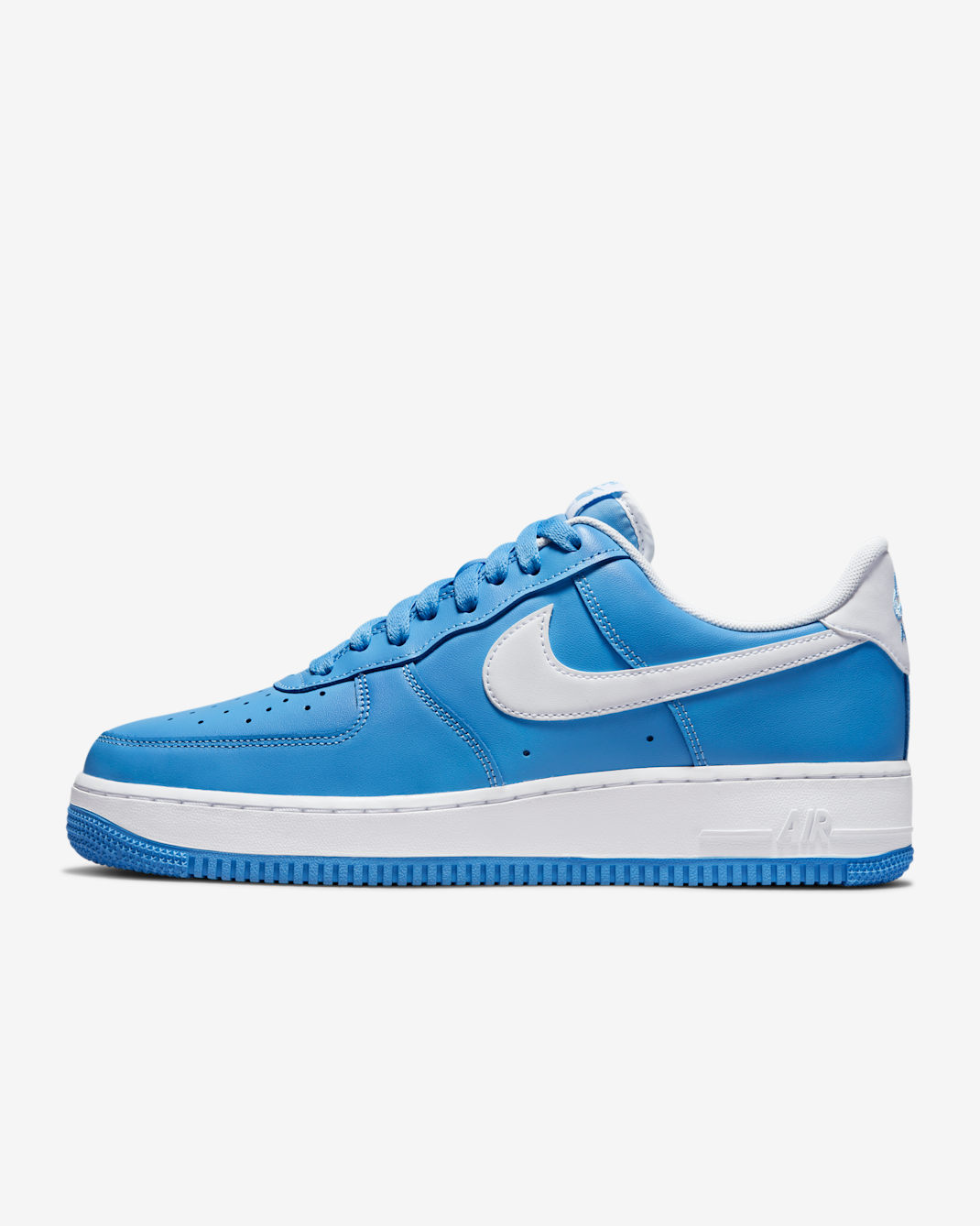 รองเท้าผู้ชาย Nike Air Force 1 '07 - University Blue/ขาว