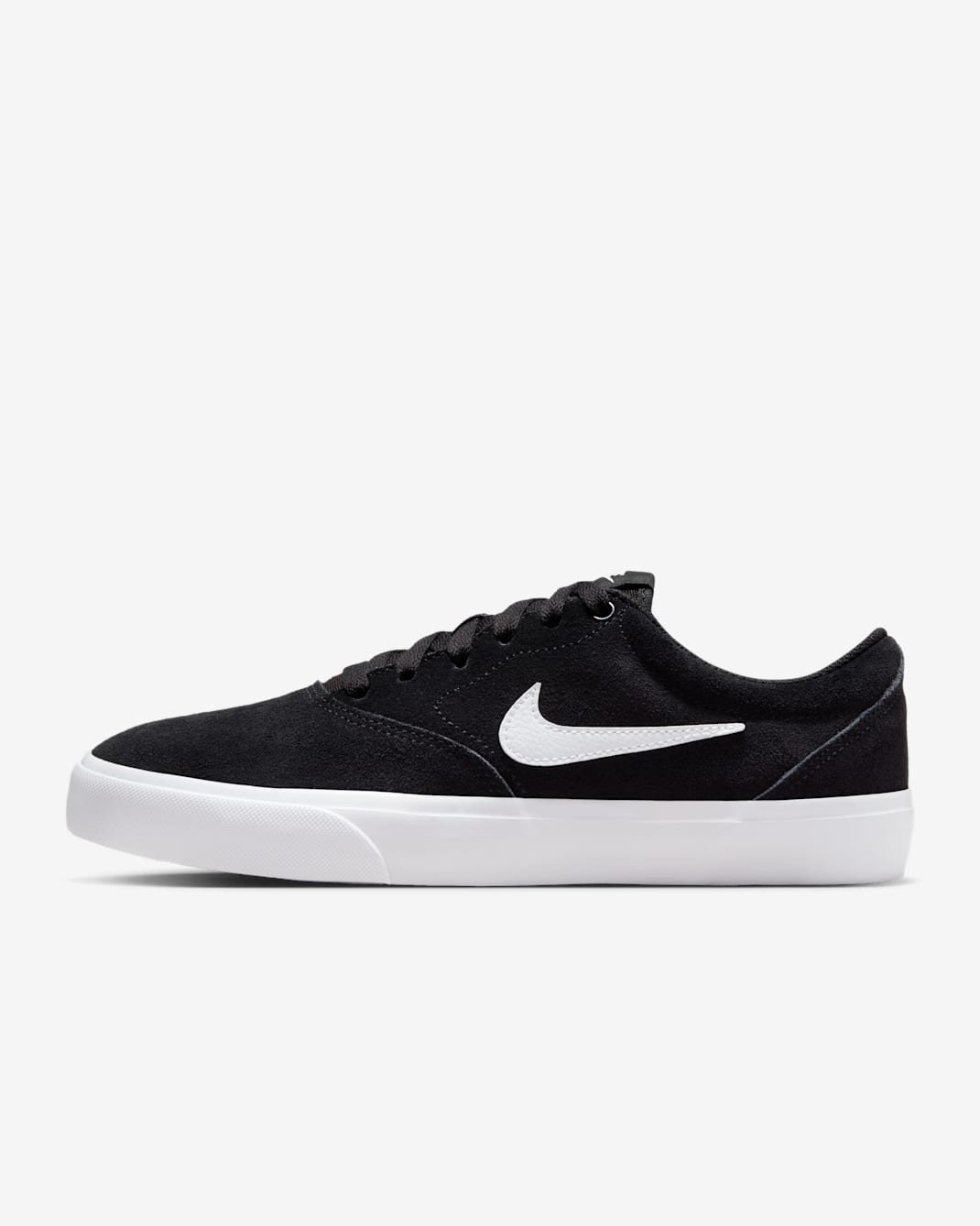 Tenis para mujer Nike Charge Suede - Negro/Negro/Blanco