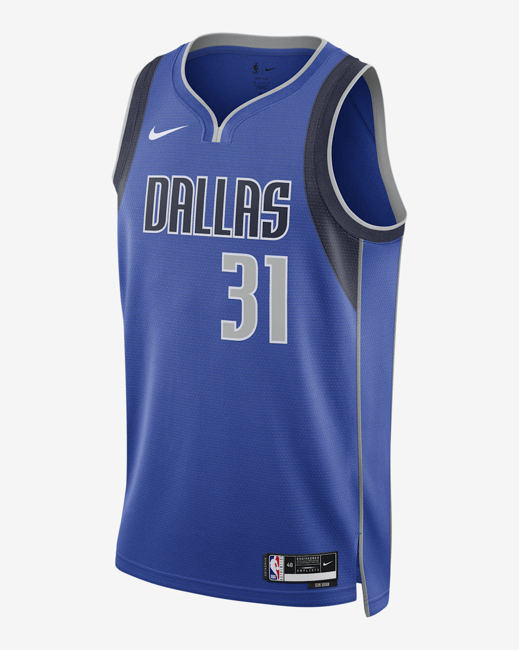 Jersey Nike Dri-FIT de la NBA Swingman para hombre Dallas Mavericks Icon Edition - Royal juego