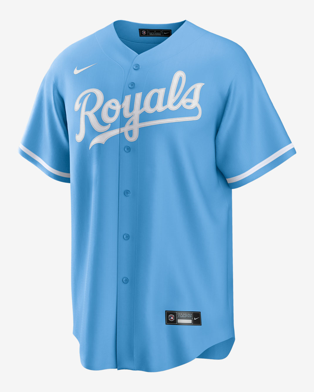 Bobby Witt Jr. Kansas City Royals Men's Nike MLB Replica Jersey - Light Blue