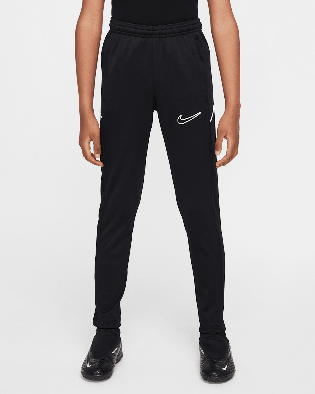 Nike Academy Older Kids' Dri-FIT Football Pants - Black/Black/White