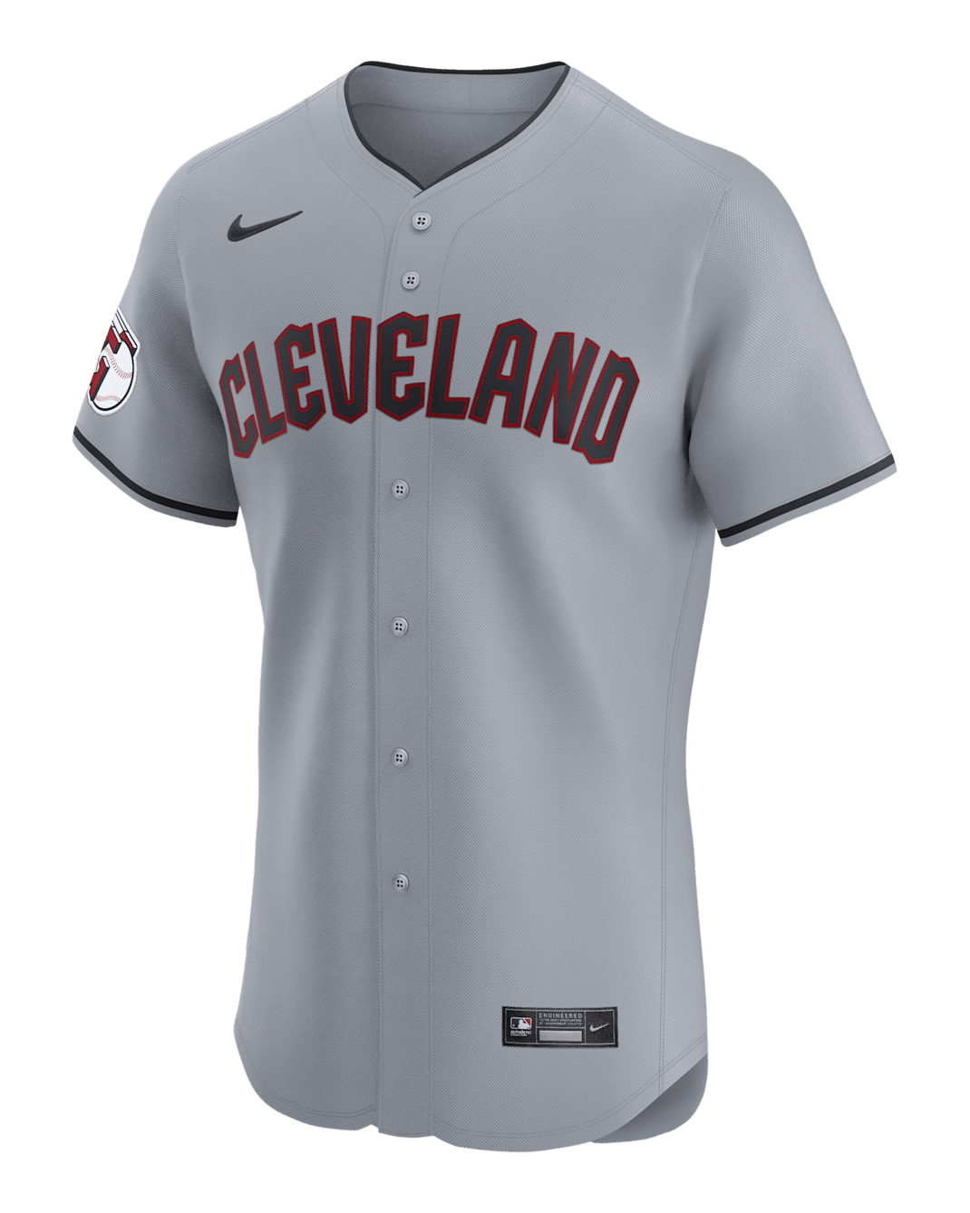 Cleveland Guardians Men's Nike Dri-FIT ADV MLB Elite Jersey - Grey