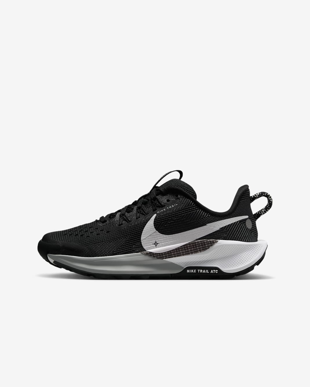 Nike Pegasus Trail 5 Big Kids' Trail Running Shoes - Black/Anthracite/Wolf Grey/White
