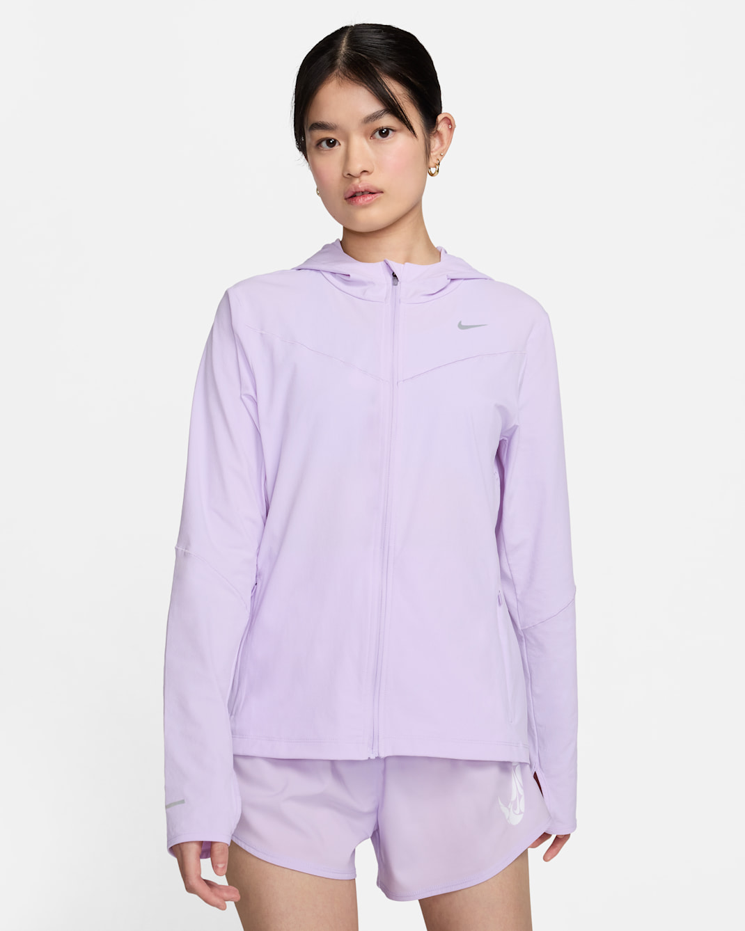 Nike Swift UV Women's Running Jacket - Lilac Bloom