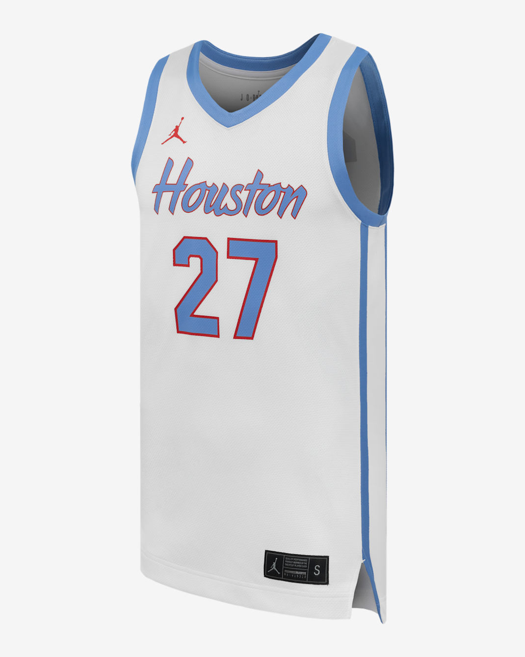 Jersey de básquetbol universitario Nike Replica de Houston para hombre - Blanco
