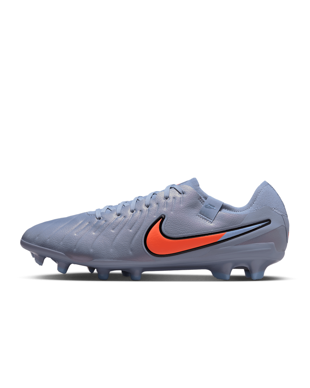 Tacos de fútbol para terreno firme de corte low Nike Tiempo Legend 10 Pro - Azul eclipse/Negro