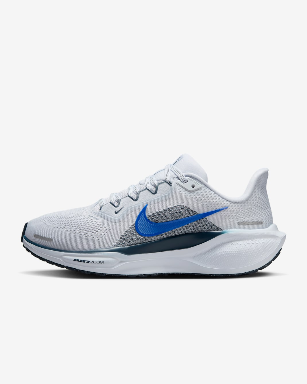 Nike Pegasus 41 Women's Road Running Shoes - Football Grey/Armory Navy/White/Hyper Royal
