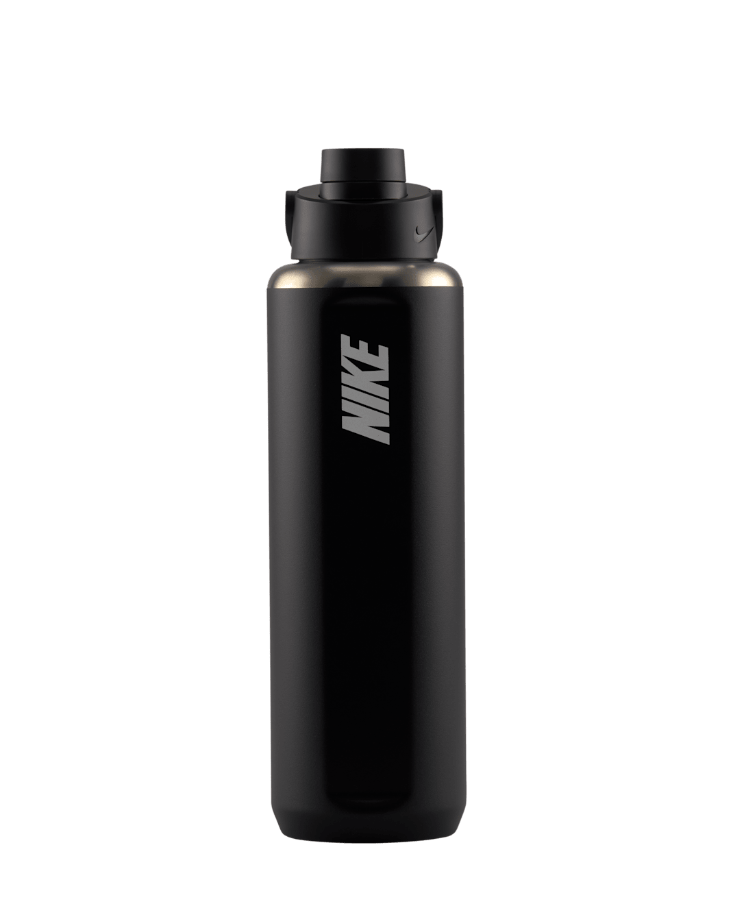 Nike Recharge Stainless Steel Chug Bottle (32 oz) - Black