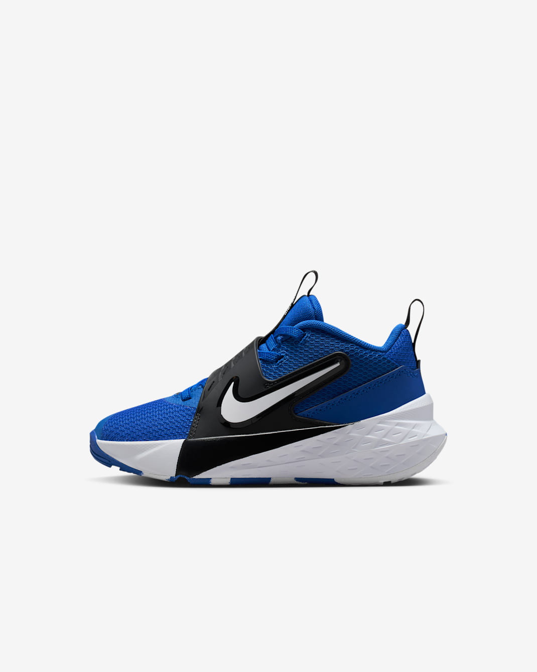 Nike Team Hustle D 12 Schuh (jüngere Kinder) - Game Royal/Schwarz/Weiß