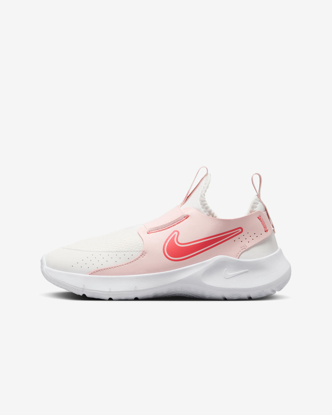 Nike Flex Runner 3 Older Kids' Road Running Shoes - Summit White/Echo Pink/Magic Ember