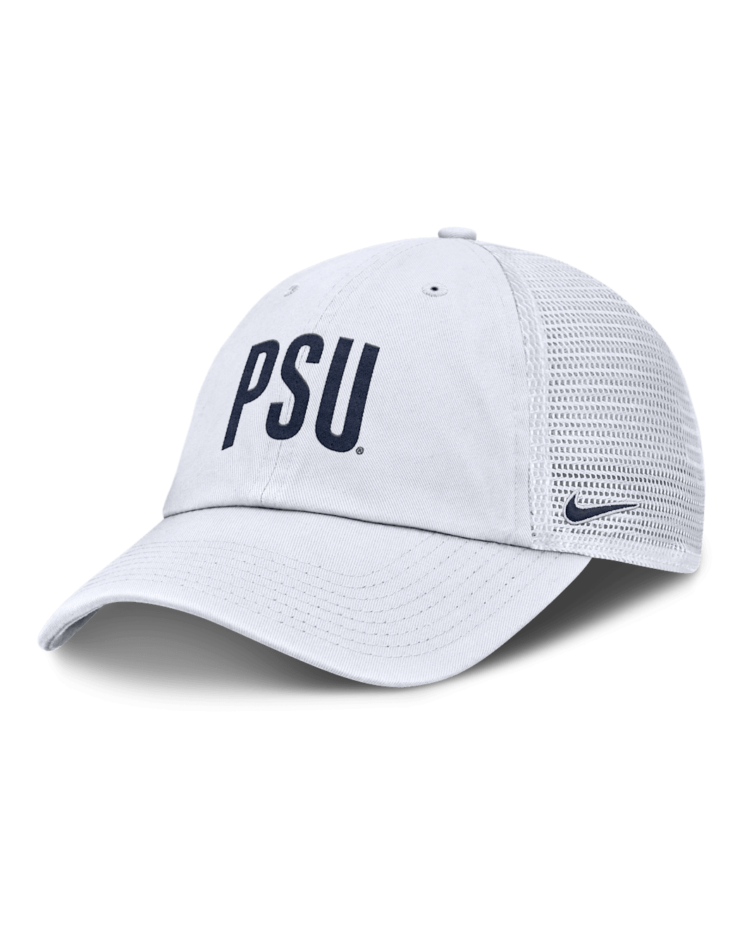 Penn State Primetime Campus Club Men's Nike College Trucker Adjustable Hat - White