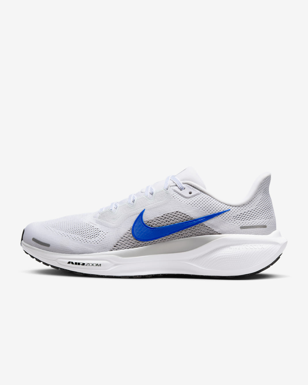 Nike Pegasus 41 Men's Road Running Shoes - White/Wolf Grey/Pure Platinum/Racer Blue