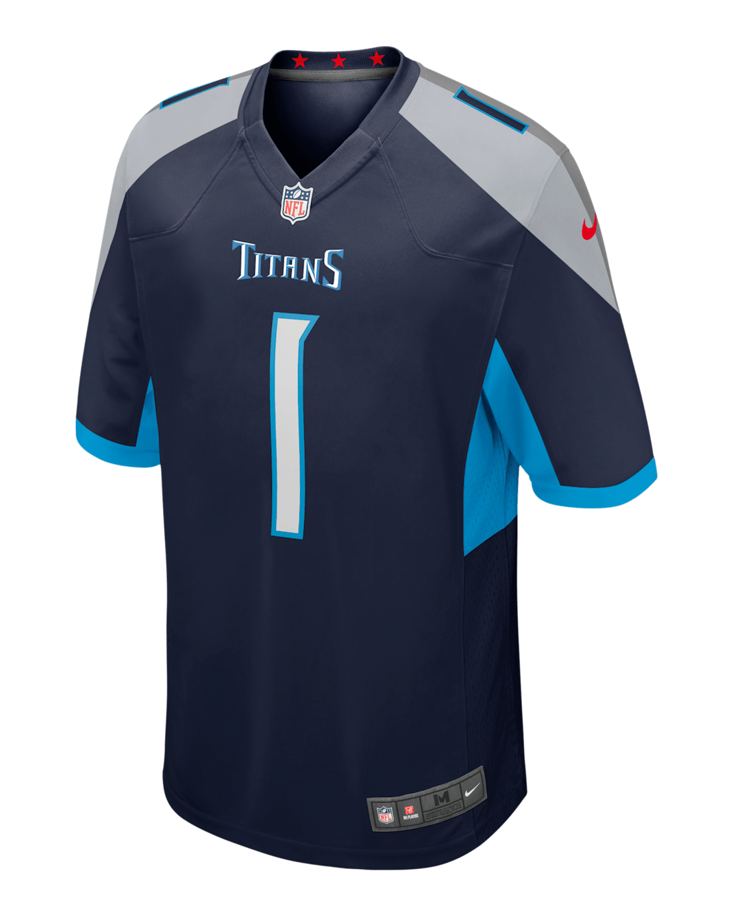 Cam Ward Tennessee Titans 2025 NFL Draft First Round Pick Men's Nike NFL Game Jersey - Navy