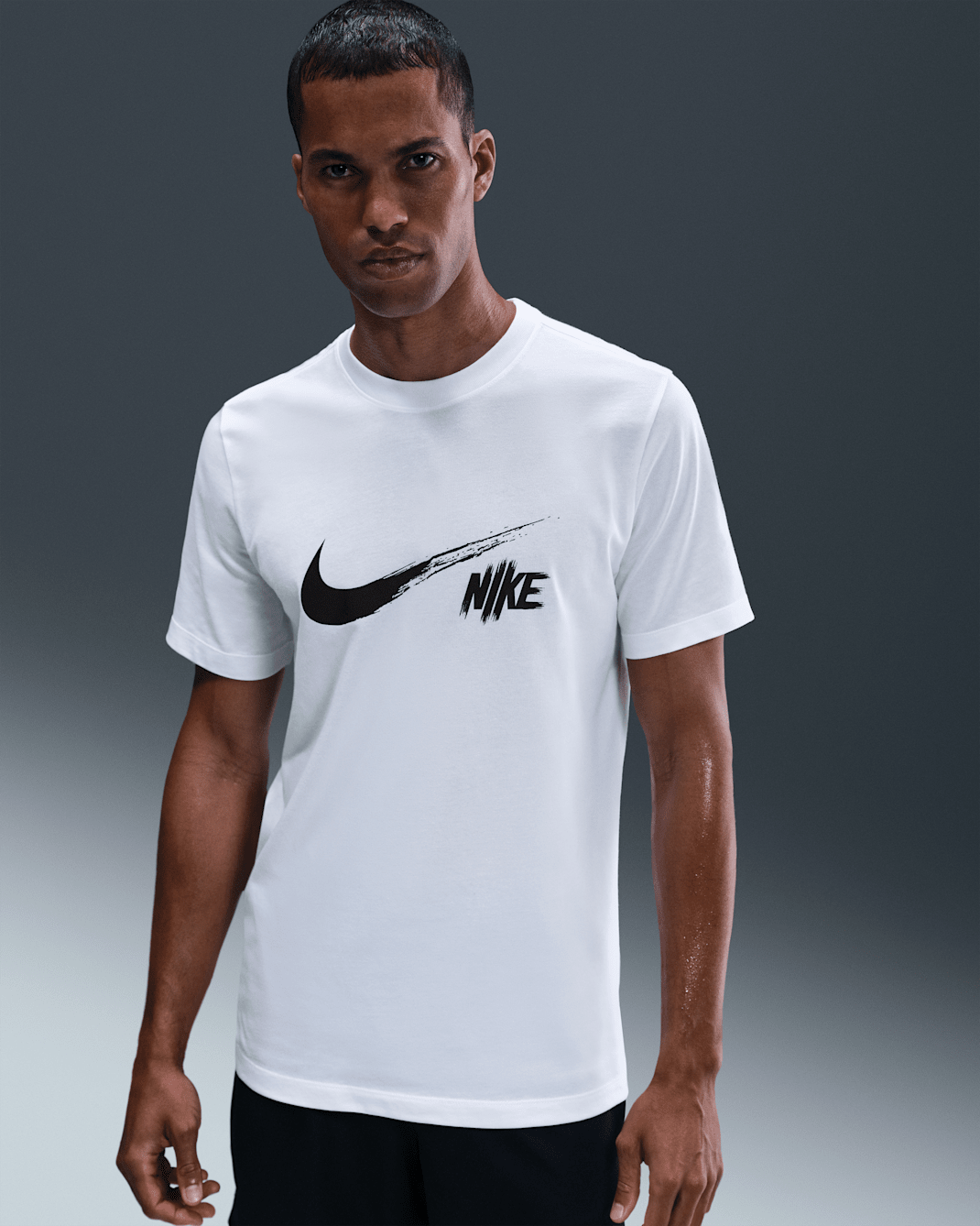 Nike Men's Dri-FIT Training T-Shirt - White
