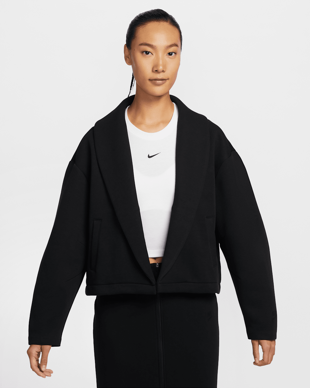 Nike Sportswear Tech Fleece Women's Oversized Blazer - Black/Black
