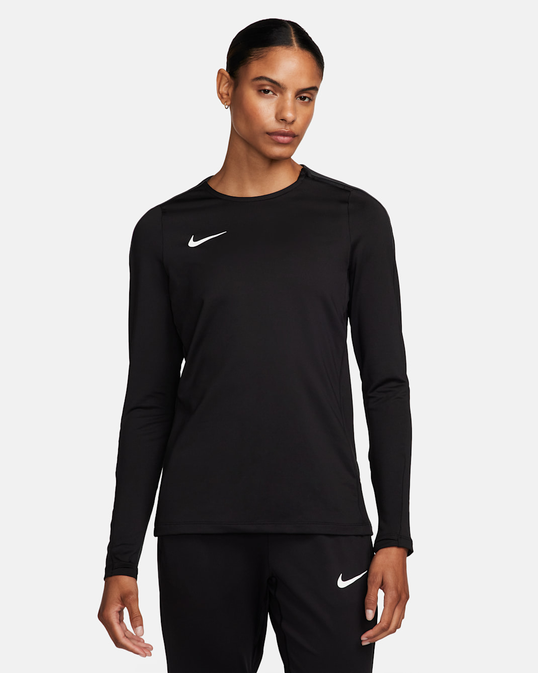 Nike Strike Part superior de futbol de coll rodó Dri-FIT - Dona - Negre/Anthracite/Blanc
