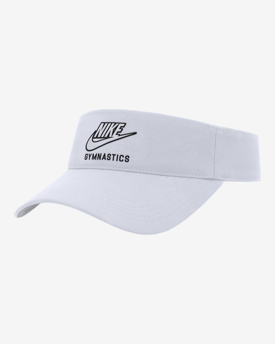 Visera de gimnasia Swoosh Nike Ace - Blanco