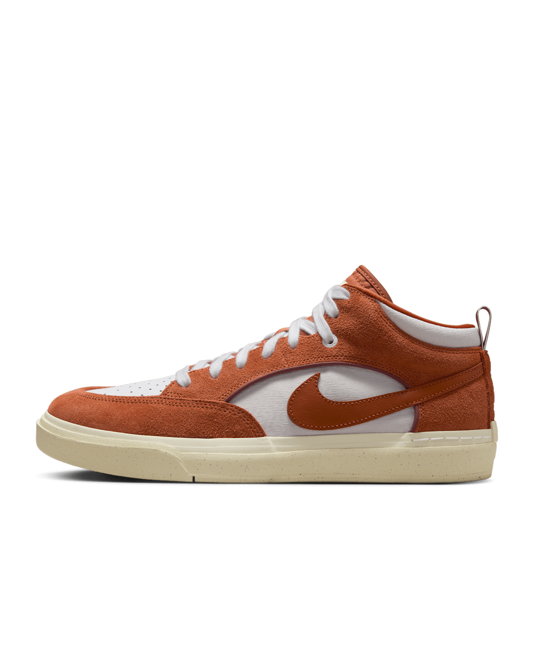 Nike SB React Leo Skate Shoes - Dark Russet/White/Dark Pony/Dark Russet