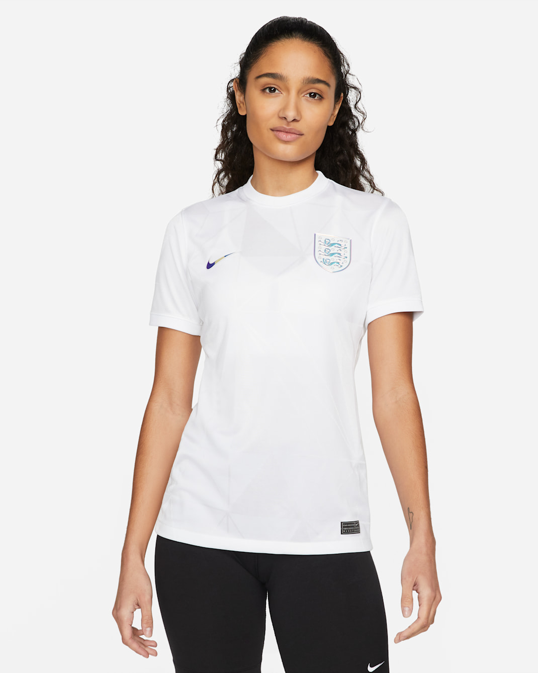 England 2022 Stadium Home Women's Nike Dri-FIT Soccer Jersey - White