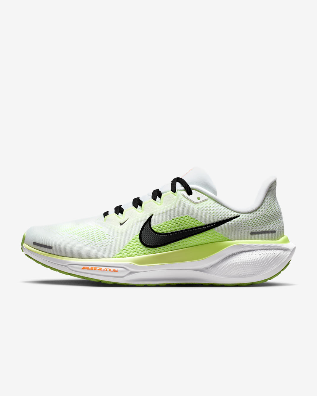 Löparsko för hårt underlag Nike Pegasus 41 för män - Vit/Volt Ice/Barely Volt/Svart