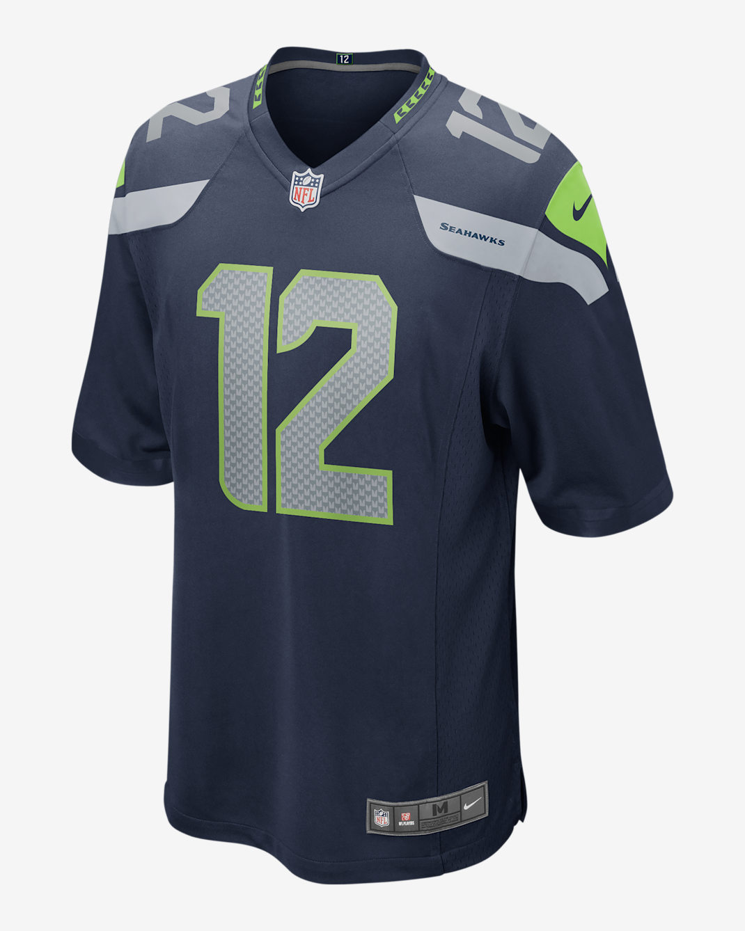 12 Fan Seattle Seahawks Men's Nike NFL Game Jersey - College Navy