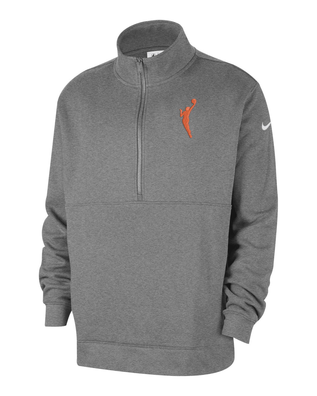 Team 13 Club Men's Nike WNBA Half-Zip Top - Dark Grey Heather