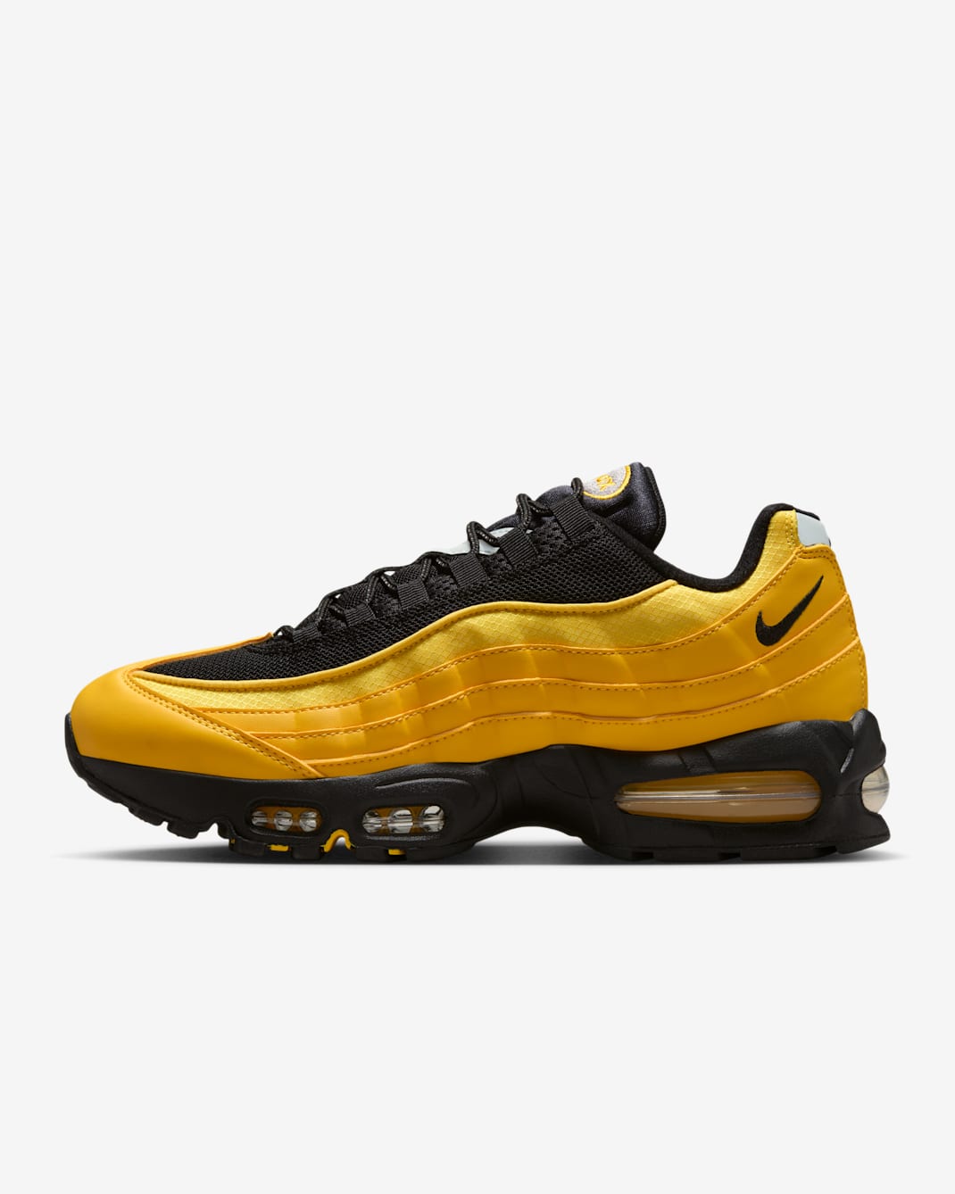 Nike Air Max 95 'Big Bubble' Men's Shoes - Varsity Maize/Black/Metallic Silver/Black