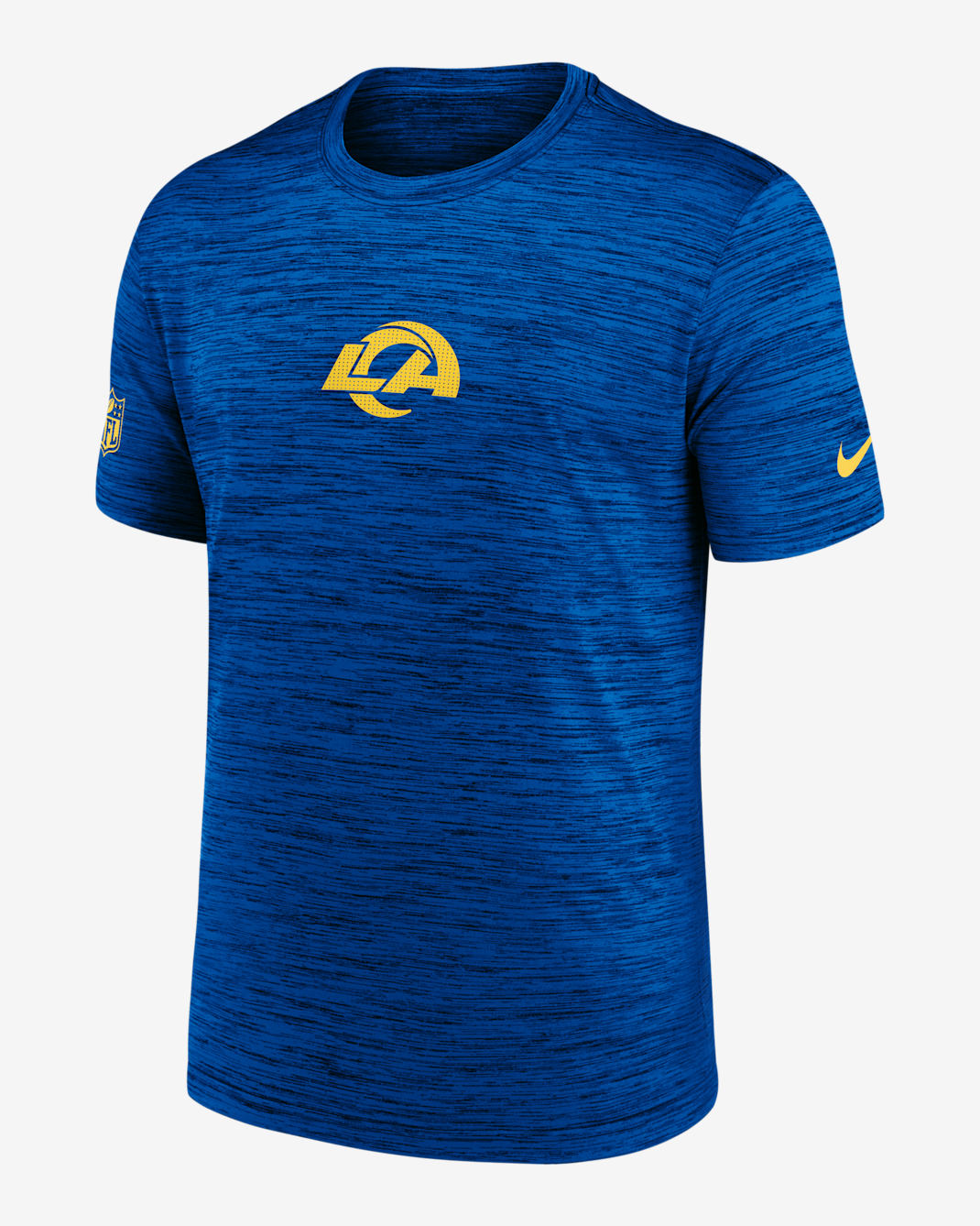 Playera Nike Dri-FIT de la NFL para hombre Los Angeles Rams Sideline Team Issue Velocity - Azul
