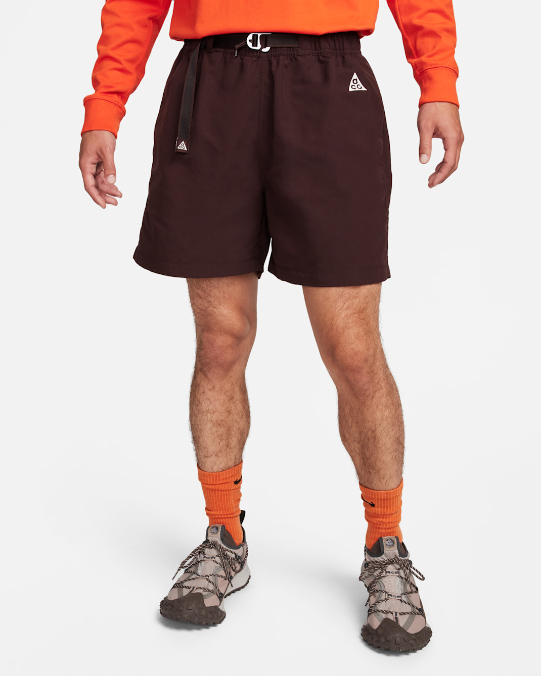 Nike ACG Trail Shorts - Earth/Summit White