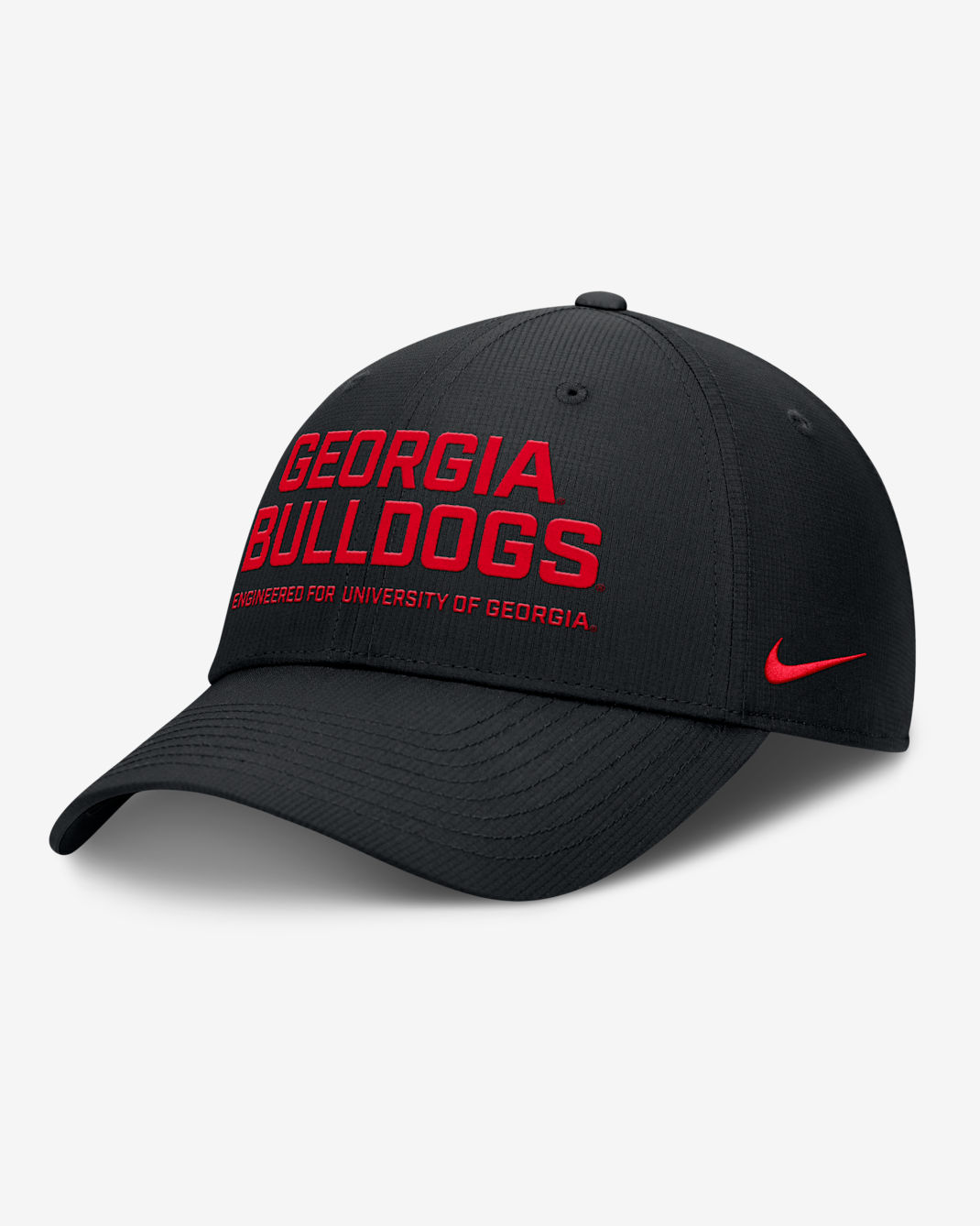 Georgia On-Field Club Gameday Men's Nike Dri-FIT College Adjustable Hat - Black