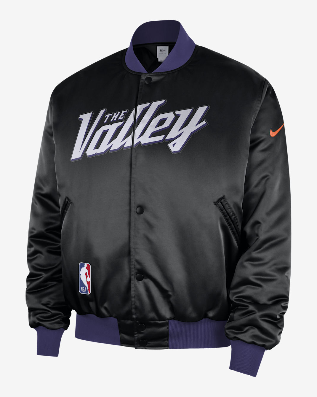 Phoenix Suns City Edition Men's Nike NBA Premium Jacket - Black