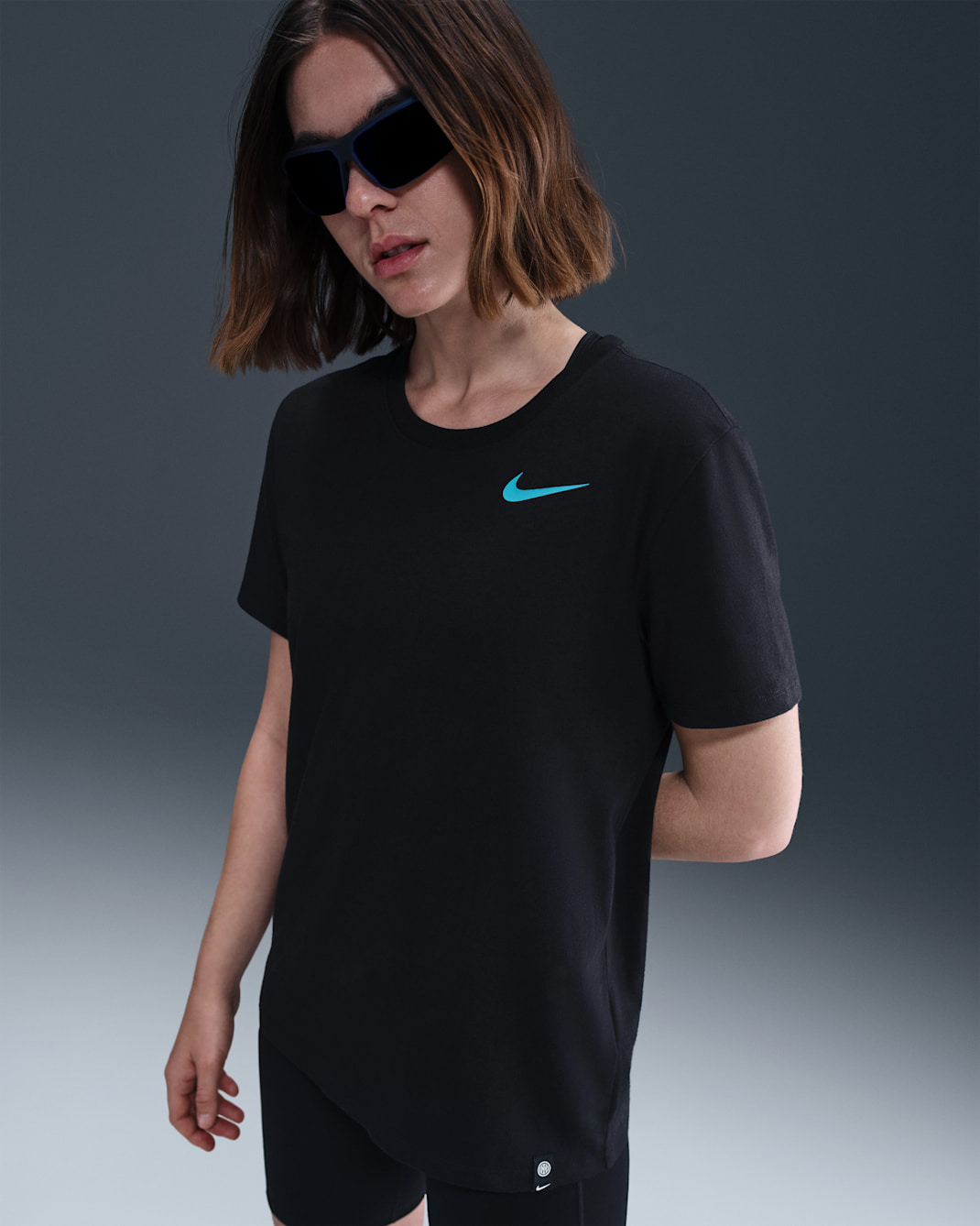 Inter de Milán Supporter Camiseta de fútbol Nike - Mujer - Negro