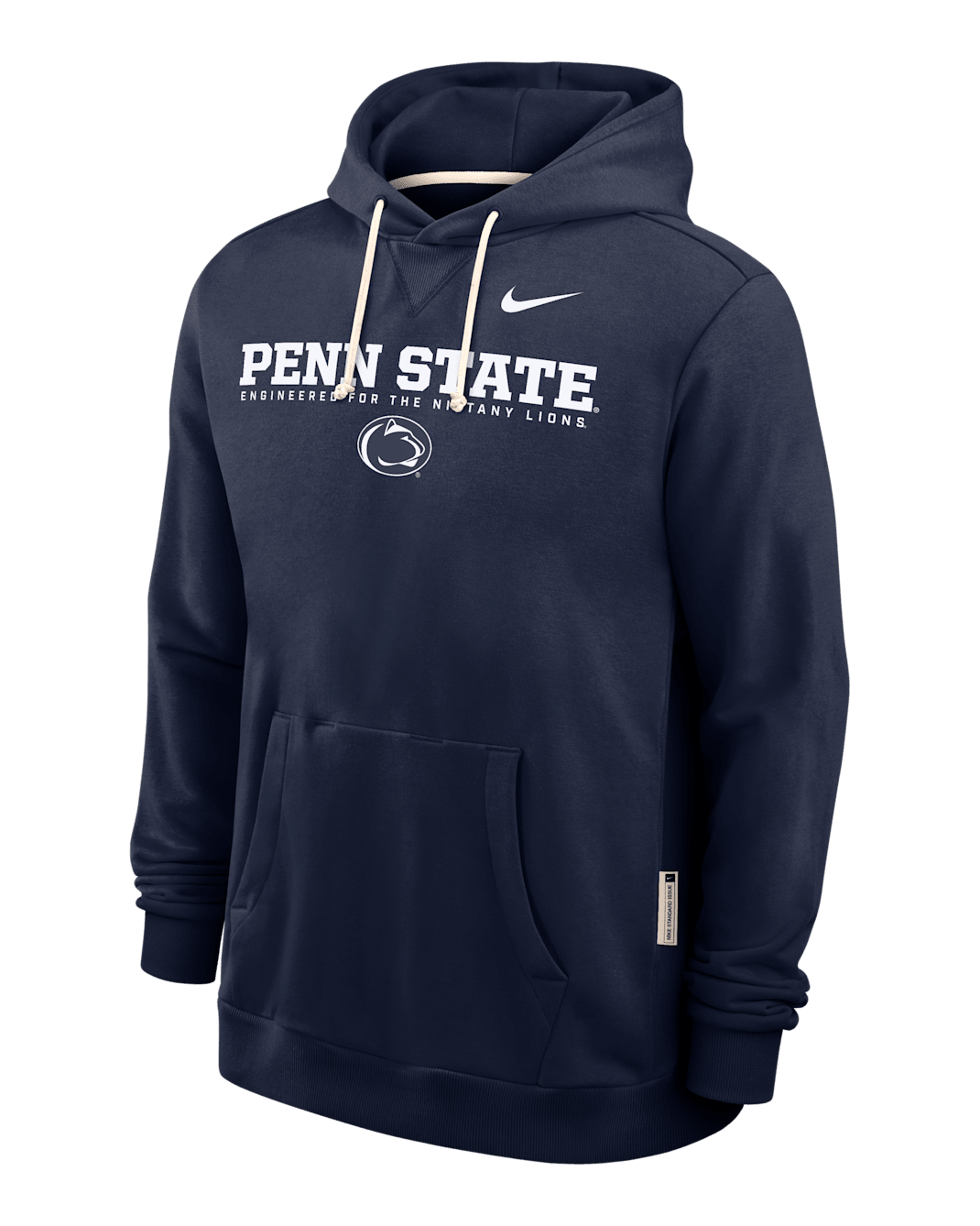 Penn State Sideline Men's Nike Dri-FIT College Pullover Hoodie - College Navy