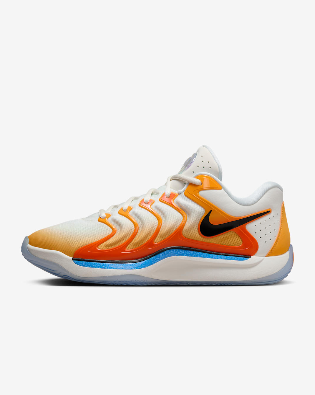KD17 EP Basketball Shoes - University Gold/Safety Orange/University Blue/Black