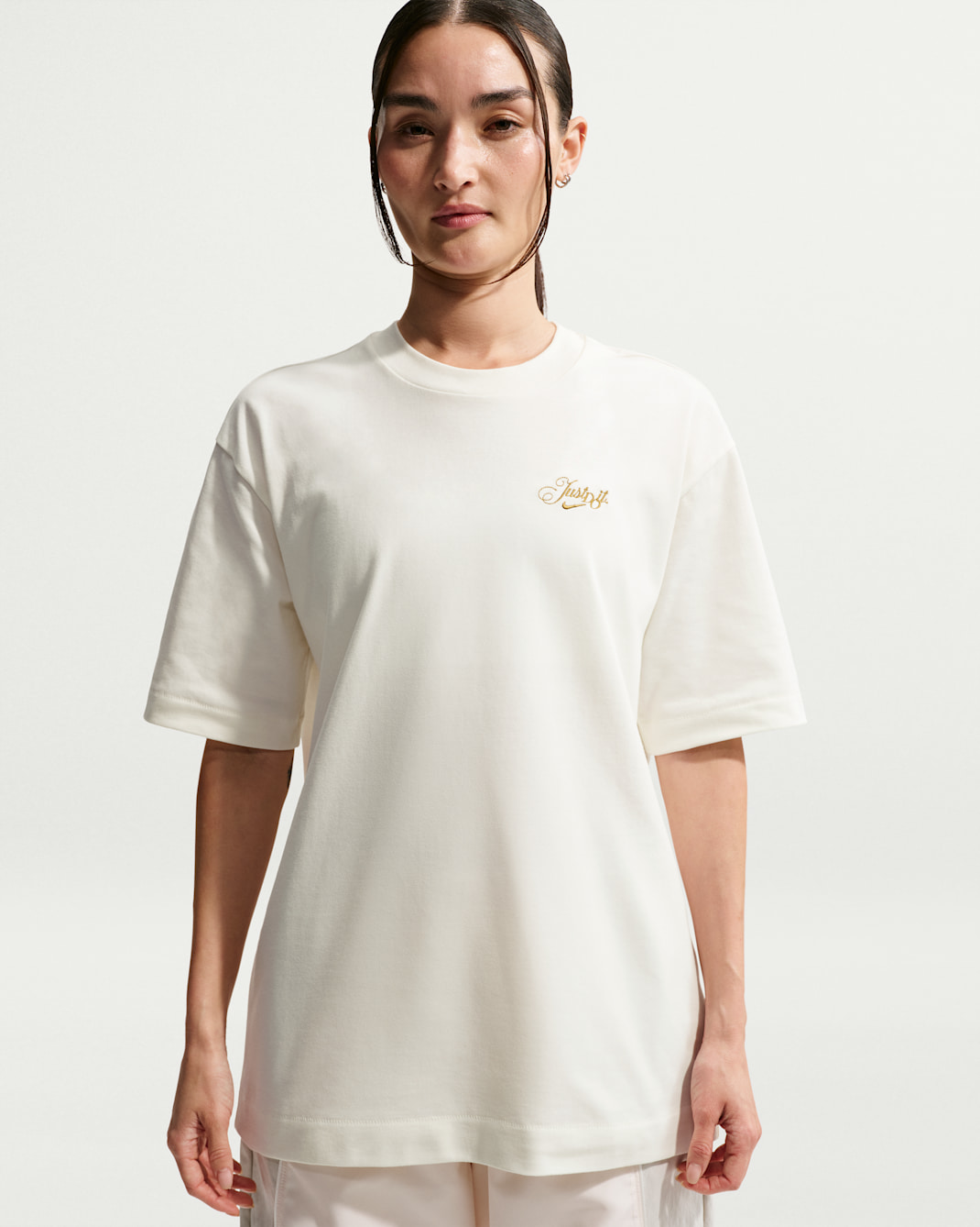 Nike Sportswear Women's Oversized T-Shirt - Sail