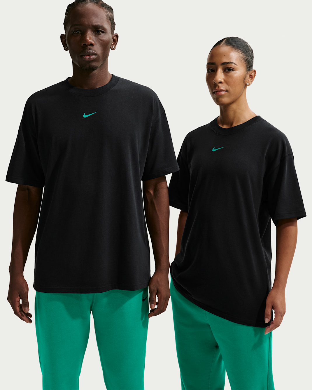 NOCTA Men's T-Shirt - Black/Neptune Green