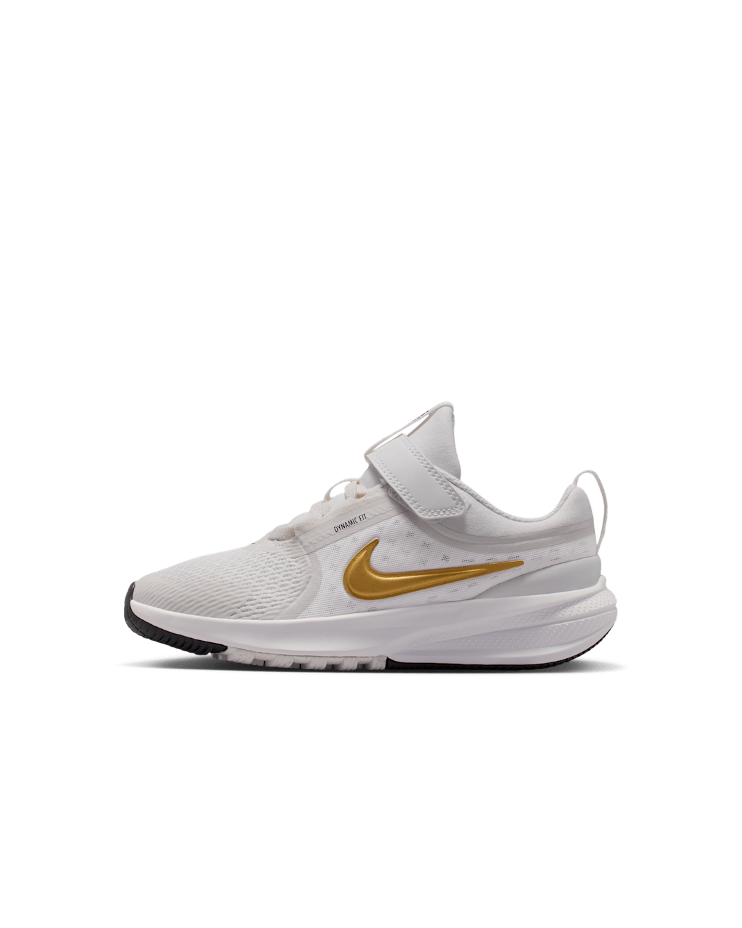 Nike Star Runner 5 Little Kids' Running Shoes - Platinum Tint/Black/Metallic Gold