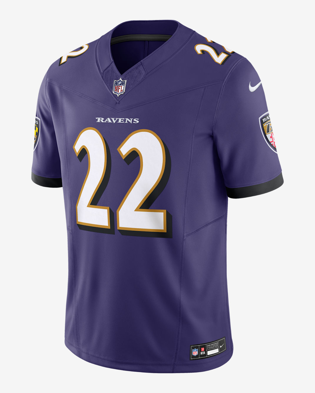 Derrick Henry Baltimore Ravens Men's Nike Dri-FIT NFL Limited Jersey - New Orchid