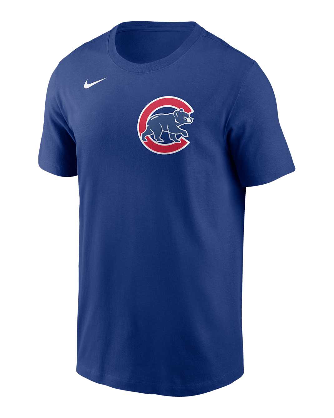 Chicago Cubs Fuse Wordmark Men's Nike MLB T-Shirt - Royal