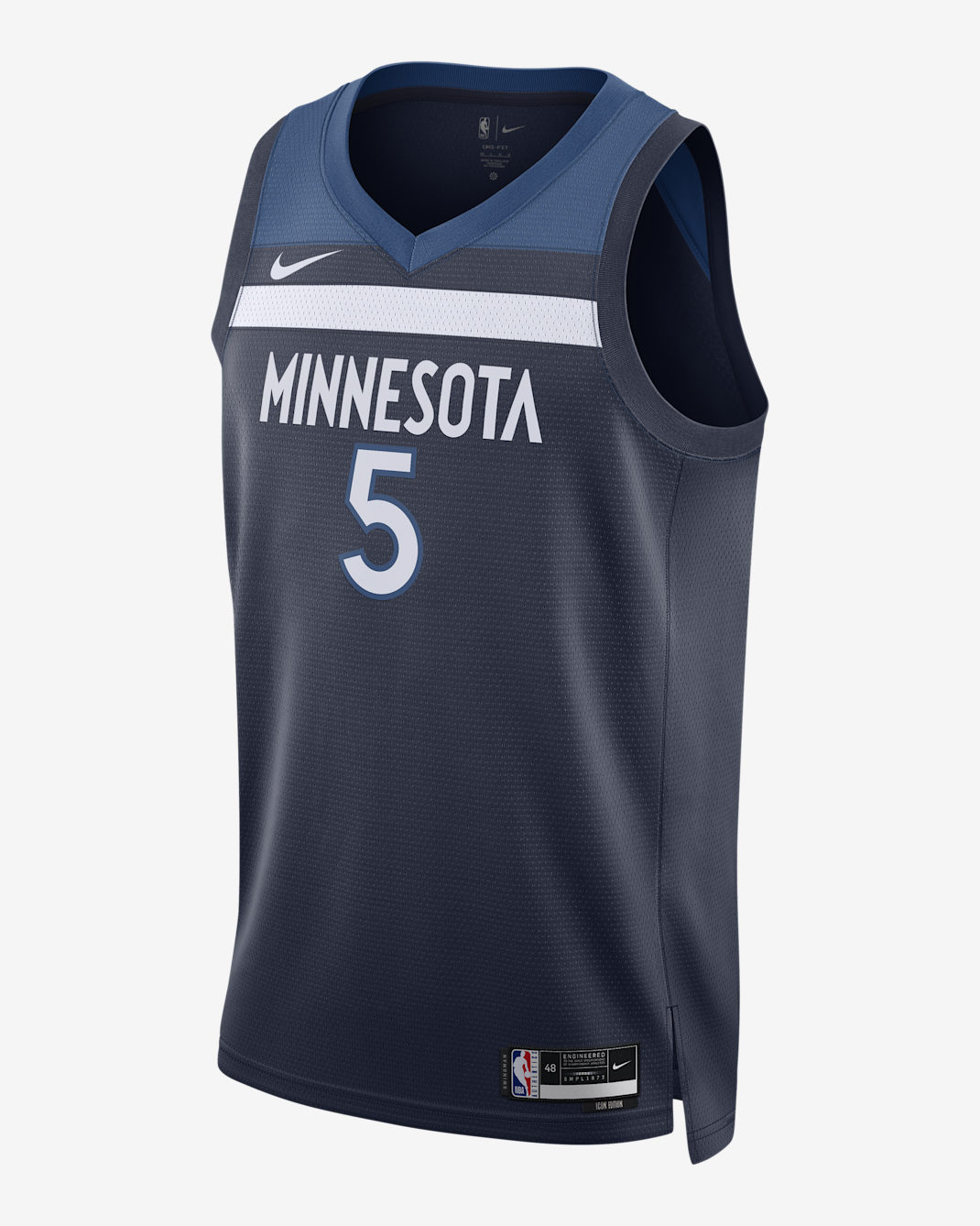 Minnesota Timberwolves Icon Edition Men's Nike Dri-FIT NBA Swingman Jersey - College Navy