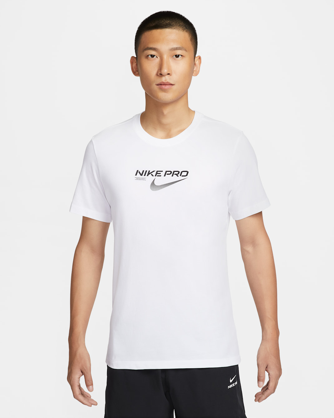 Nike Men's Dri-FIT Training T-Shirt - White