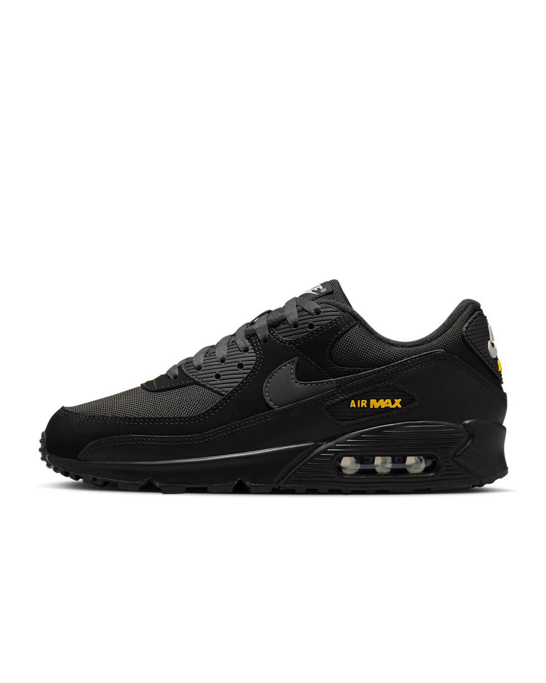 Nike Air Max 90 Men's Shoes - Black/University Gold/White/Anthracite