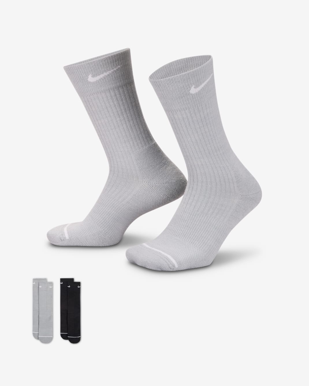 Calcetas acolchadas (2 pares) Nike Everyday Wool - Multicolor